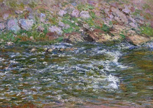 Rapids on the Petite Creuse at Fresselines
