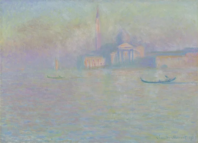 San Giorgio Maggiore, Venise, Claude Monet