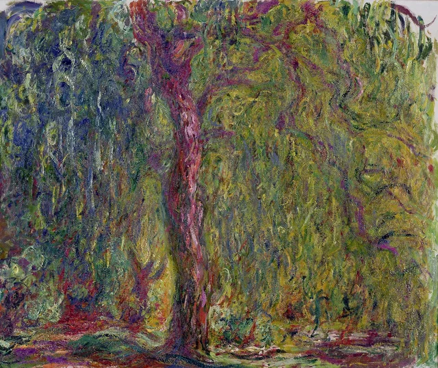 Saule pleureur, Claude Monet