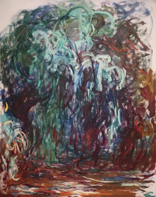 Saule pleureur, Claude Monet