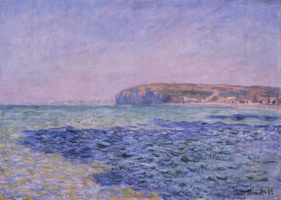 Shadows on the Sea. The Cliffs at Pourville