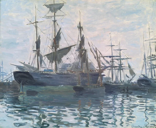 Barcos en un puerto