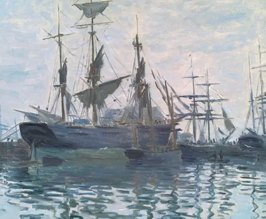 Ships in a Harbor