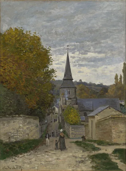Street in Sainte-Adresse