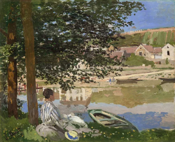 Sur les bords de Seine à Bennecourt