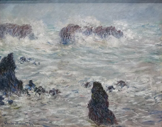 Tempête, côtes de Belle-Ile