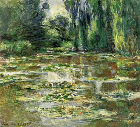 The Bridge over the Water-Lily Pond