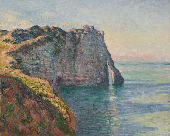 The Cliff and the Porte d'Aval