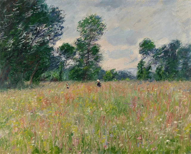 La pradera florida, Claude Monet