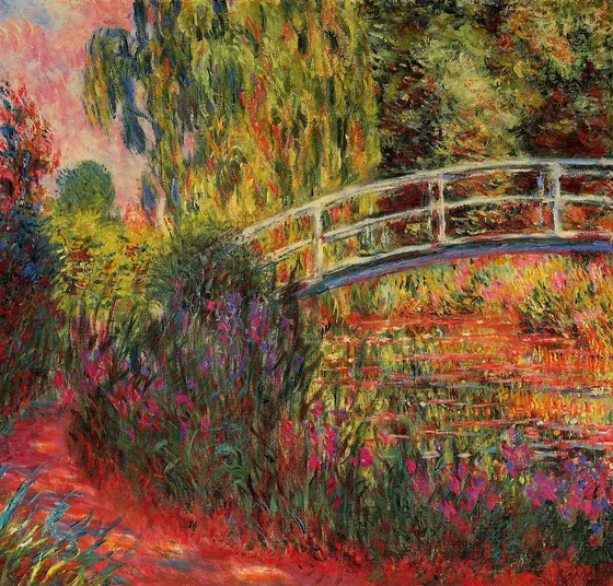 The Japanese Bridge or The Lily Pond