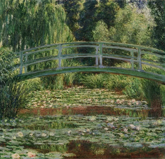 Le Pont japonais et le bassin aux nymphéas, Giverny — Claude Monet