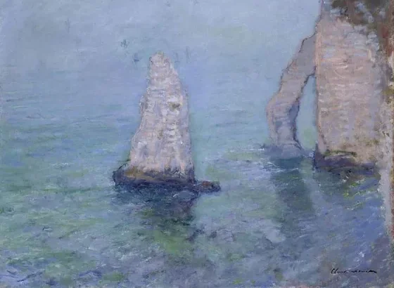 The Rock Needle and Porte d'Aval, Étretat