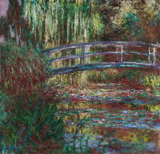 The Water Lily Pond, Claude Monet