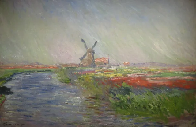 Tulipanes en Holanda, Claude Monet
