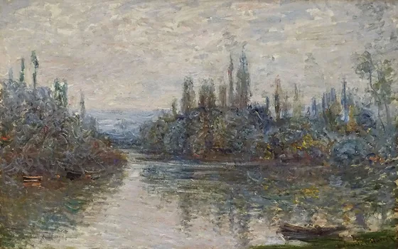 Un Bras de la Seine près de Vétheuil