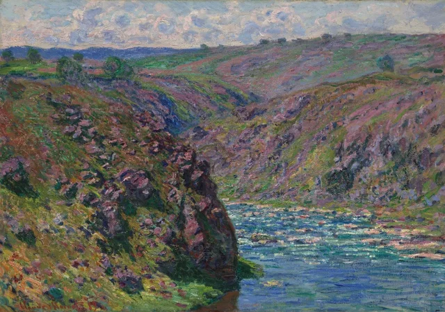 Valle del Creuse (efecto de sol)