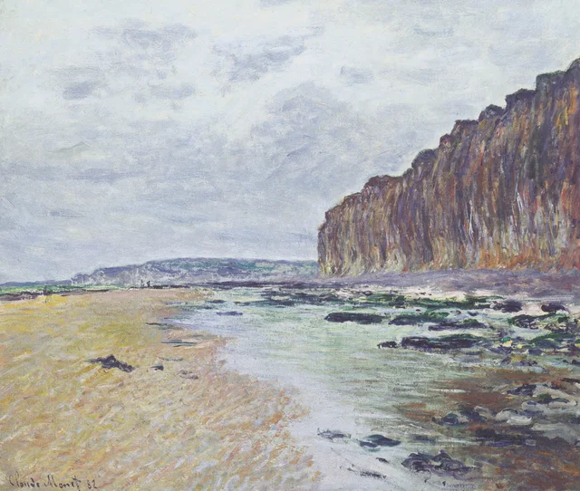 Varengeville, marée basse, Claude Monet