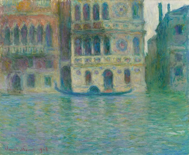 Venise, le palais Dario, Claude Monet