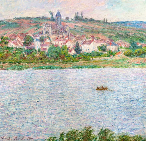 Vétheuil, effet du matin