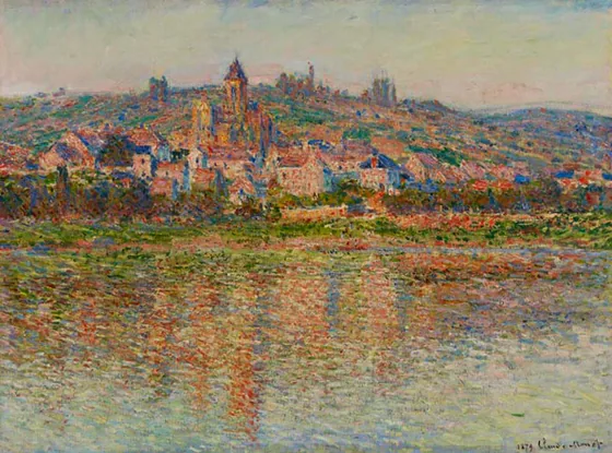 Vétheuil en été