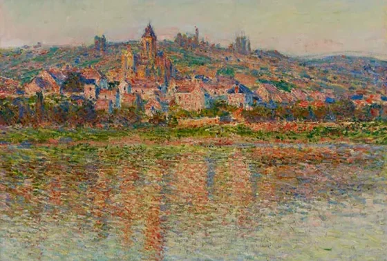 Vétheuil en été