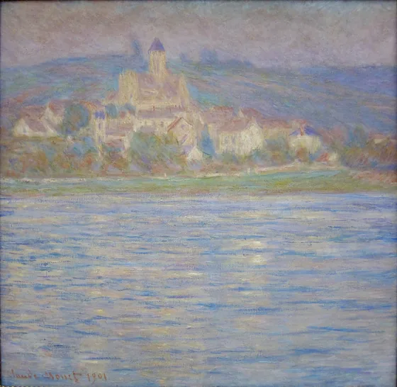 Vétheuil, le matin