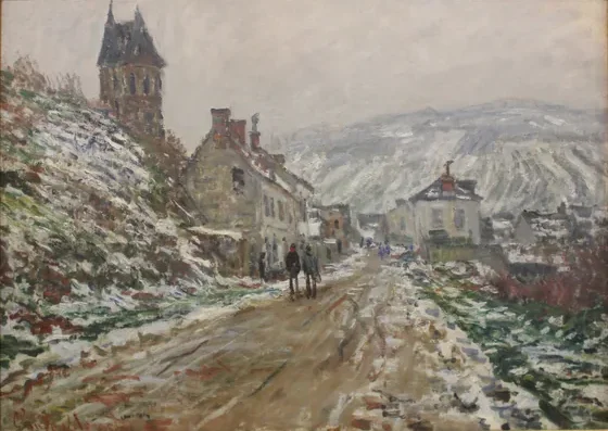 Village Street, Vétheuil.