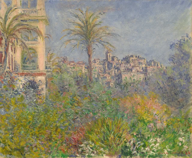 Villas à Bordighera, Claude Monet