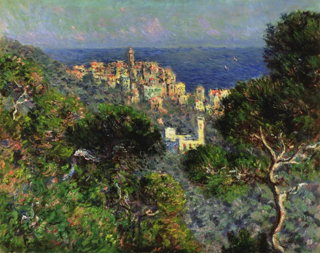Vue de Bordighera, Claude Monet