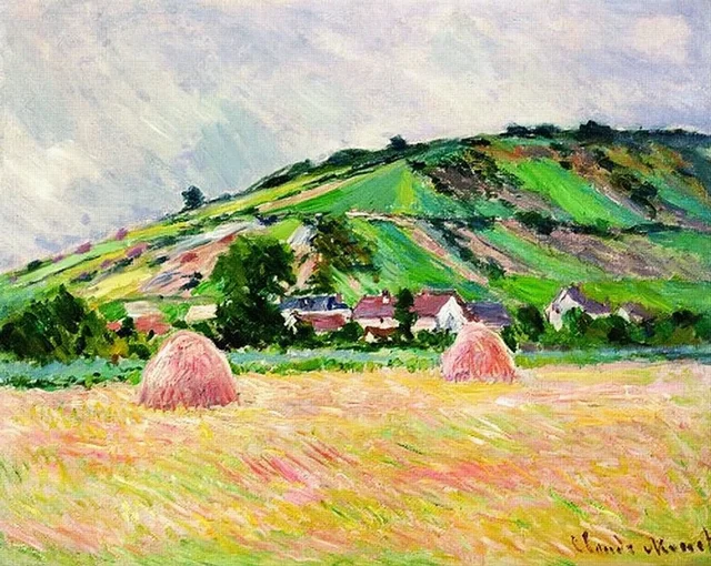 Vue de Giverny, Claude Monet