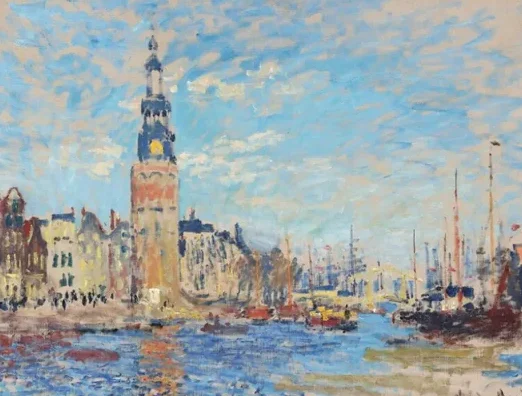 Vue de la tour Montalban, Amsterdam