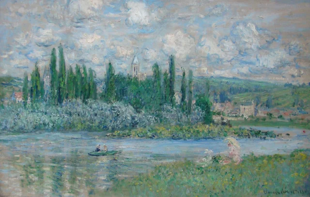 Vue de Vétheuil, Claude Monet