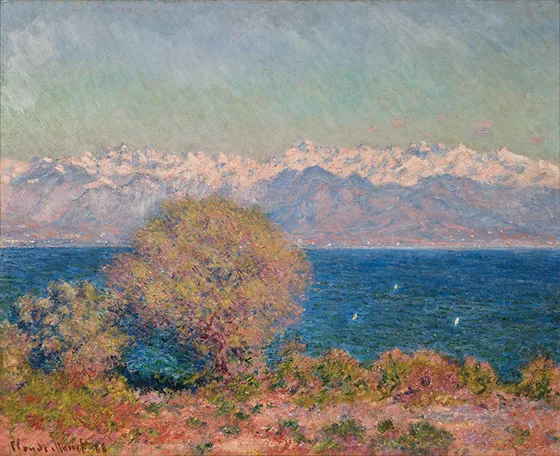 Vue du cap d'Antibes