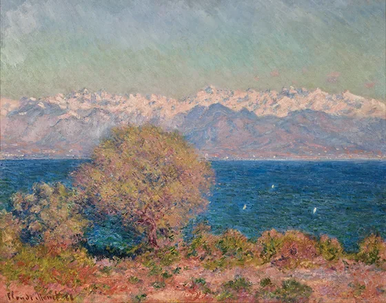 Vue du cap d'Antibes