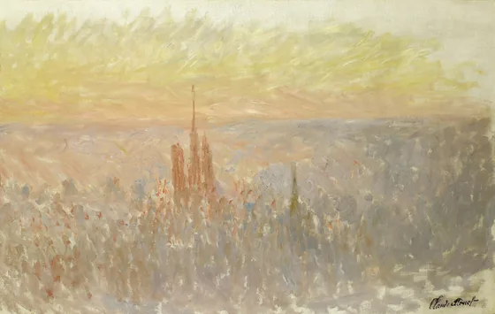Vue générale de Rouen