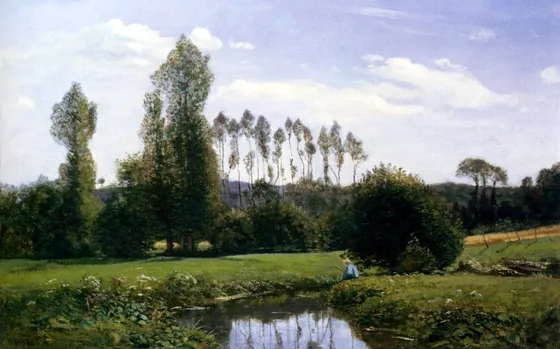 Vue prise à Rouelles