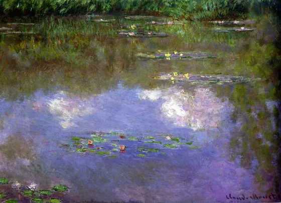 Water-Lilies, Clouds