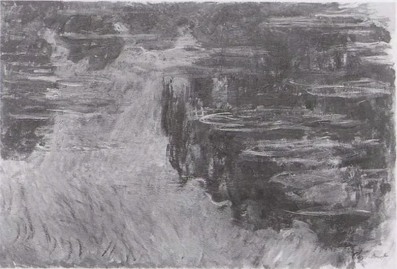Water-Lily Pond, Sketch