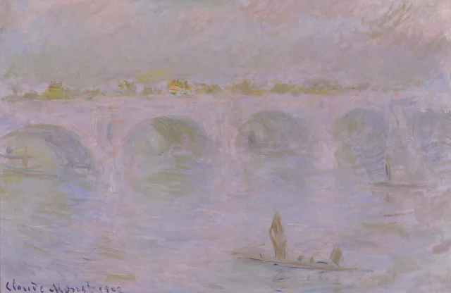 Waterloo Bridge à Londres, Claude Monet