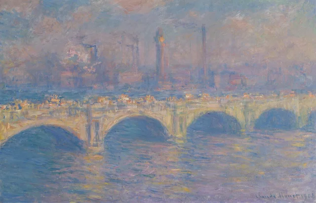 Waterloo Bridge, London, Claude Monet