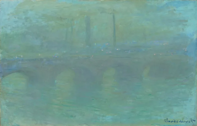 Waterloo Bridge, London, at Dusk, Claude Monet