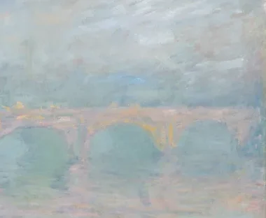 Waterloo Bridge, London, at Sunset