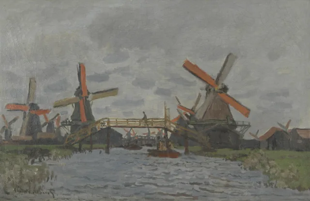 Molinos cerca de Zaandam