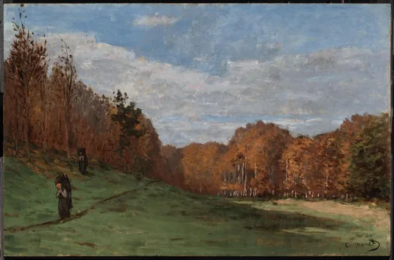 Woodgatherers at the Edge of the Forest
