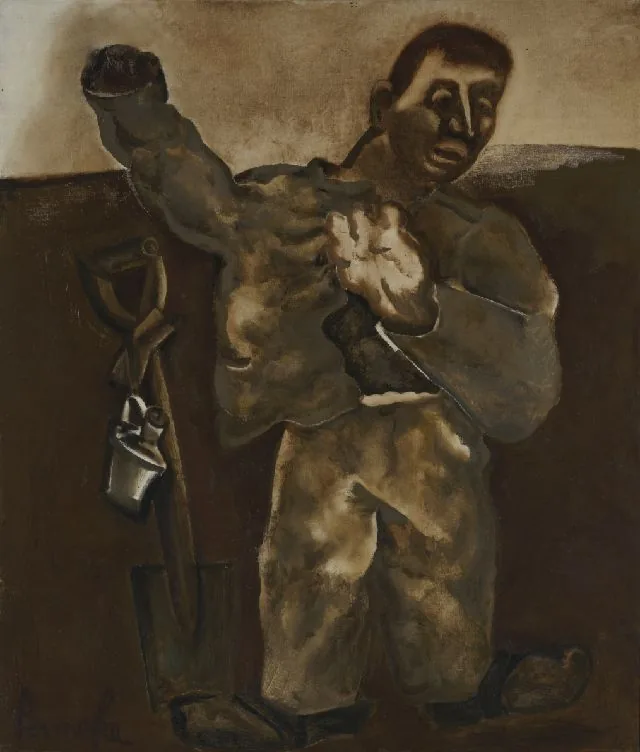 O homem de casaco, Constant Permeke