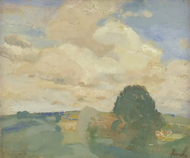 Paisagem em Devon, Constant Permeke