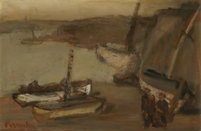 Porto de pesca na Bretanha, Constant Permeke