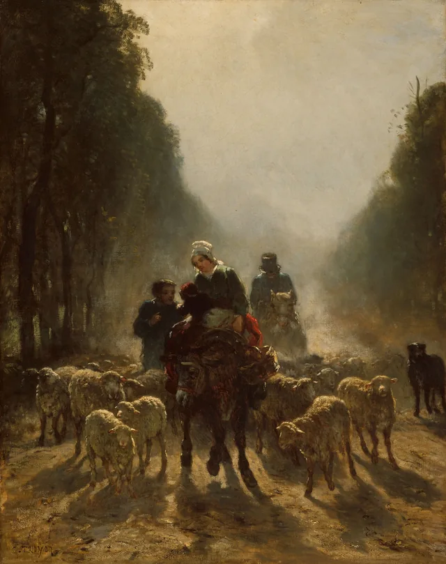 The Road to Market, Constant Troyon