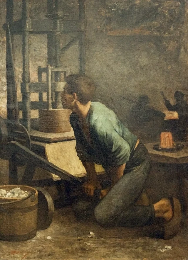 El hombre de la prensa, Constantin Meunier