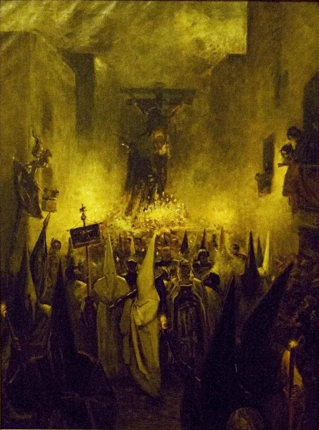 Procissão do silêncio, Sevilha, Constantin Meunier
